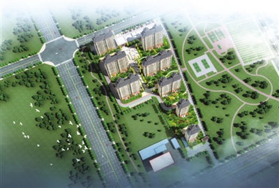 <p>　　天豹集团开发建设的东方雅居住宅小区。</p>
