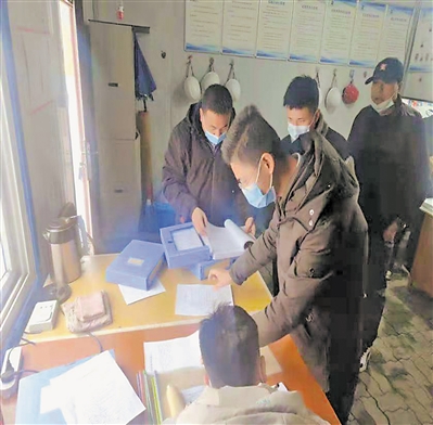 <p>　　红寺堡区整治欠薪现场。（图片由红寺堡区人力资源和社会保障局提供）</p>