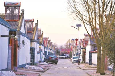 <p>　　整治后的和润村，村容村貌焕然一新。</p>