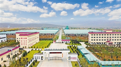 <p>　　肉牛繁育基地。</p>
