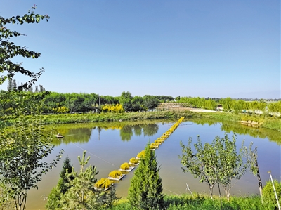 <p>　　常信乡科海渔业养殖基地。</p>