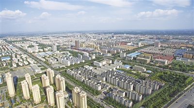 <p>　　利通区新貌</p>&&