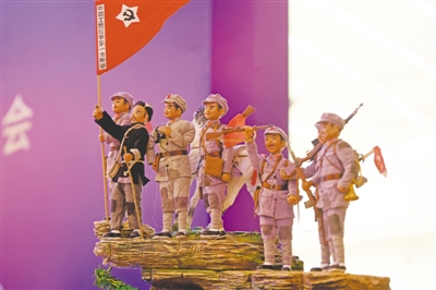 <p>　　2021中国旅游文化周启动仪式暨宁夏（银川）专场活动启动现场展出的宁夏文旅创意产品。</p>
