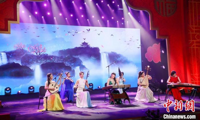 图为民乐艺术家演奏《茉莉花》。　北京市文旅局供图