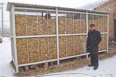 <p>　　钢骨架储粮仓，可以存储8吨玉米棒，减少因虫吃鼠咬的损失。</p><p>　　（图片由自治区粮食和物资储备局提供）</p>